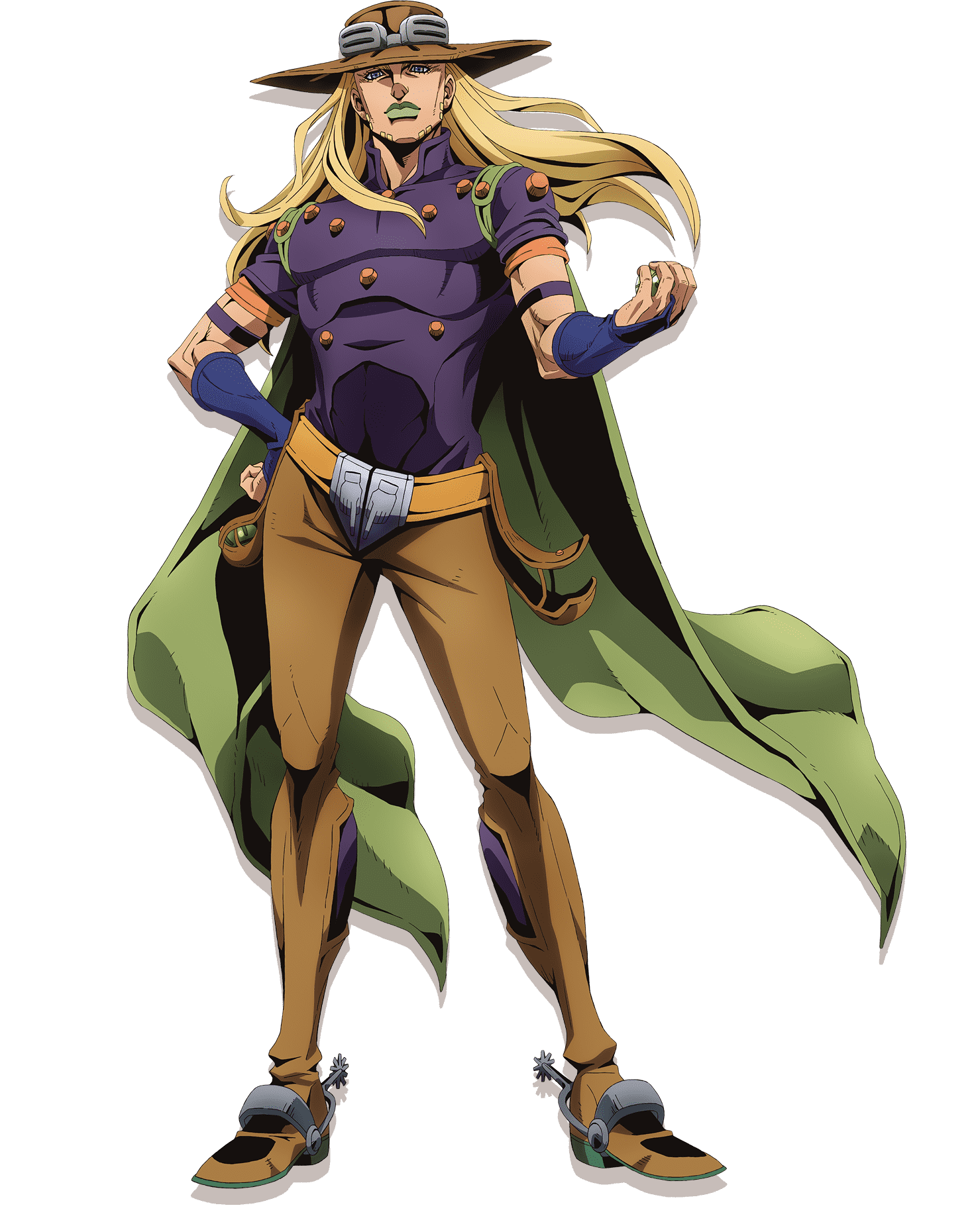 当選品 ジョジョ 7部 スティール・ボール・ラン ジャイロ・ツェペリ グラス JoJo's Bizarre Adventure Super Action Statue Gyro Zeppeli